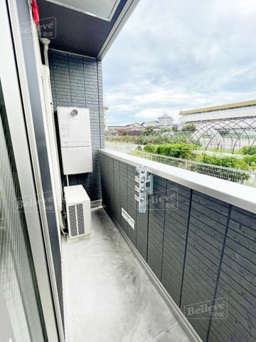 D-roomT.MⅡのバルコニー|陽当たり良好なバルコニーです♪