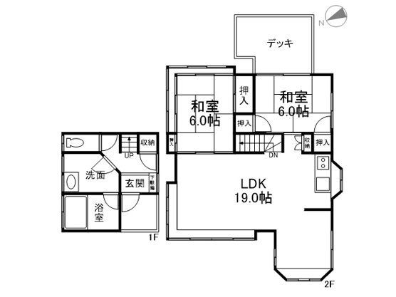 【間取り】 | 天城高原別荘地　戸建