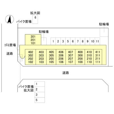 【区画図】 | ハイツササベ