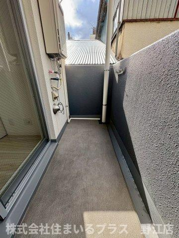 コートエスト都島のバルコニー