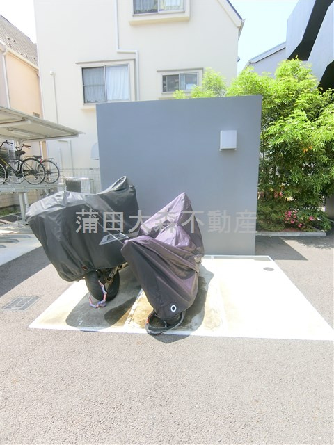 ARCOBALENO HANEDAアルコバレーノハネダのその他共用部分|バイク置き場　空き状況等詳細はお問合せください。
