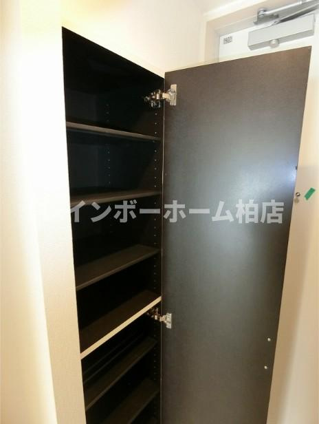 仲介手数料（賃料の1.10ヵ月）の50％OFF対象物件！の収納|玄関のシューズボックスです