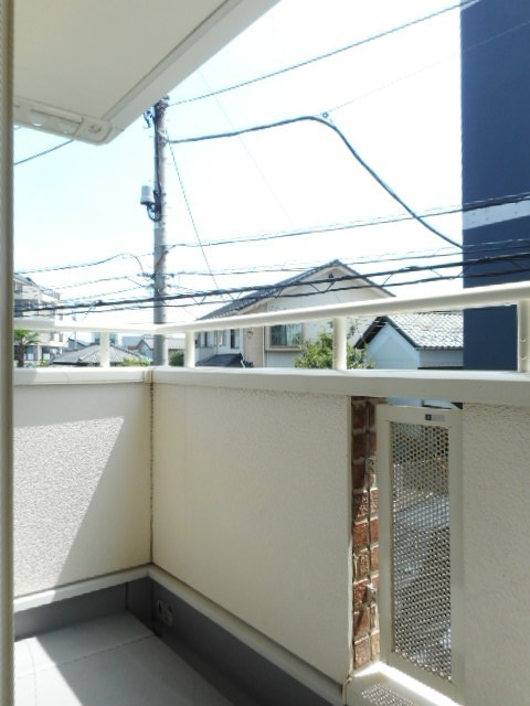 クレメント並木新町のバルコニー