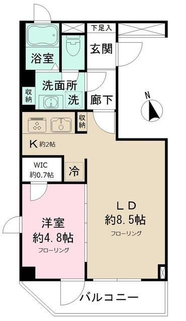 リテラス九段南の間取り