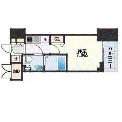 【間取り】 | ワールドアイ大阪城EASTアドバンス