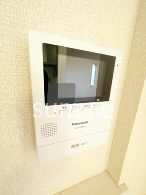 フォレストヴィラのセキュリティ|モニター付きインターホンです。
