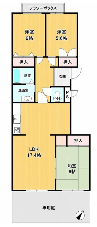 北桜塚パークハイムの画像