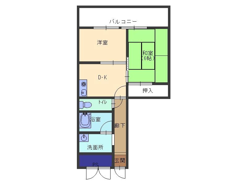 ドルミ四条大宮の間取り