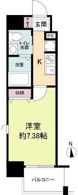 プライマル大阪天満宮の間取り