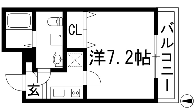 【間取り】 | ウィンズコート天神