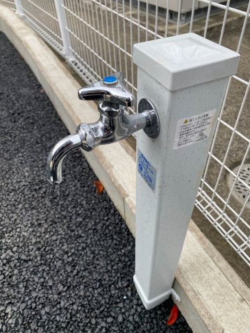 佐賀市昭栄町-第3の設備|■屋外／立水栓■駐車場やお庭で水道が利用できます※物件によって設置位置や仕様が異なる場合があります。