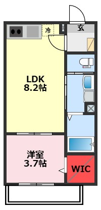 HD南柏の間取り
