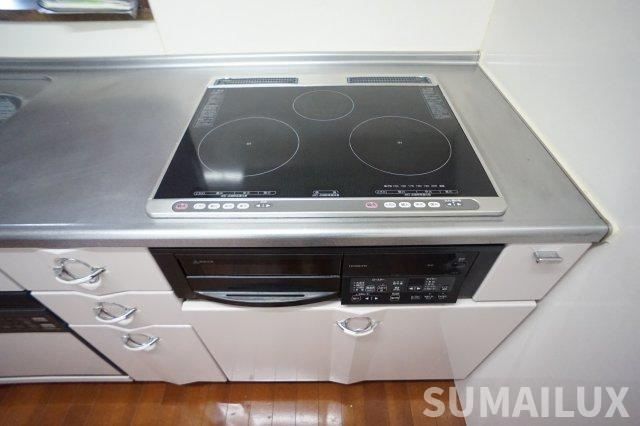菊池郡大津町美咲野１丁目の賃貸マンションのキッチン