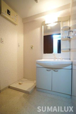 菊池郡大津町美咲野１丁目の賃貸マンションの独立洗面台