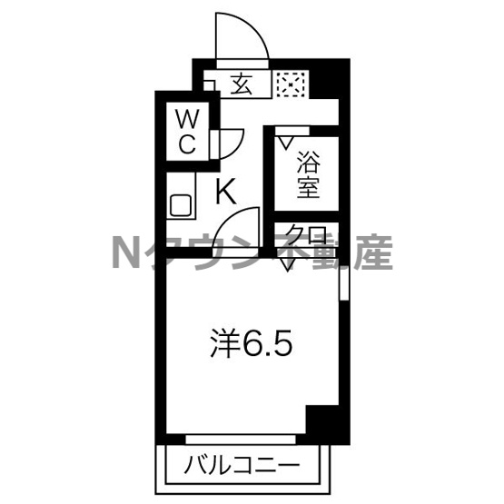 【間取り】 | 万宝マンション | 間取りです。