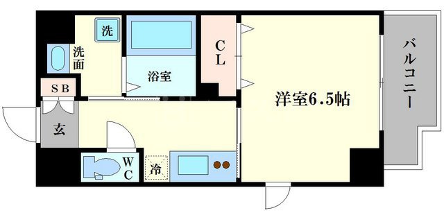 アール大阪グランデの間取り