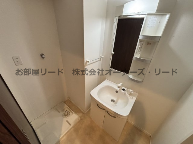 AlettA合川町の洗面所