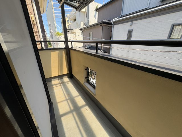 田中町3丁目　貸家のバルコニー