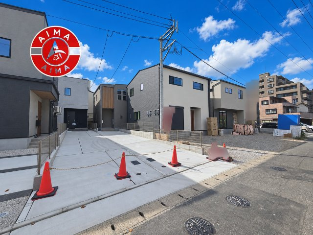 福岡市城南区長尾4丁目第3-6棟（4号棟）の前面道路含む現地写真|見学の時間などお気軽にお問い合わせ下さい。
