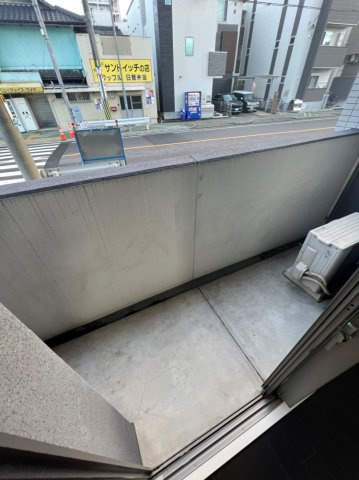プライム松原　名古屋市賃貸　仲介手数料無料のバルコニー