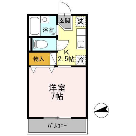 【間取り】 | ジュネス国立