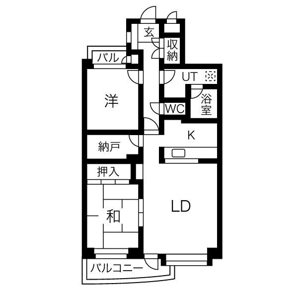 ドルチェ甲子園の間取り