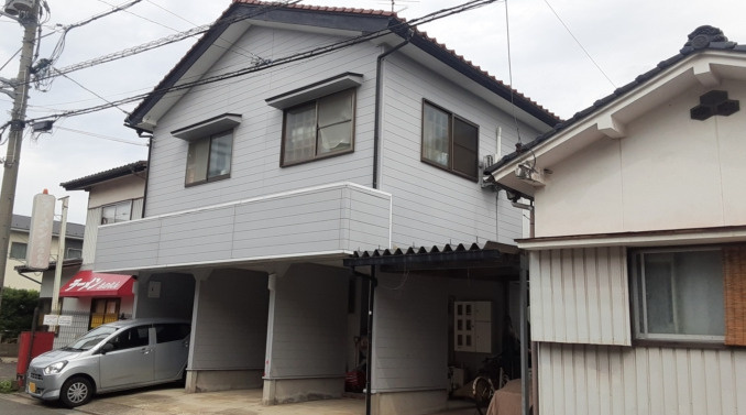 鳥取市湖山町　一棟アパートの外観