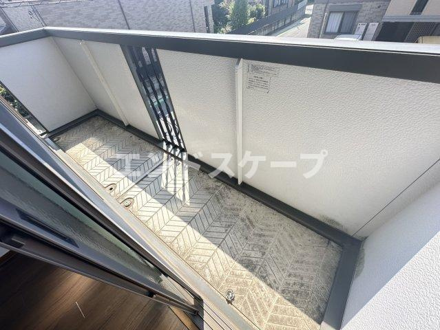 クローバーハイツ　Ｂのバルコニー|高崎、前橋のお部屋探しはエンドスケープまで！お客様の理想お聞かせ下さい♪