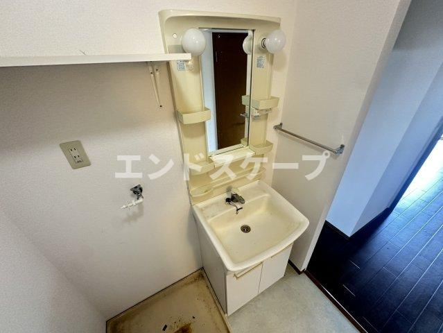 クローバーハイツ　Ｂの洗面所|高崎、前橋のお部屋探しはエンドスケープまで！お客様の理想お聞かせ下さい♪
