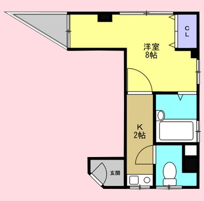 マンション麗和の間取り
