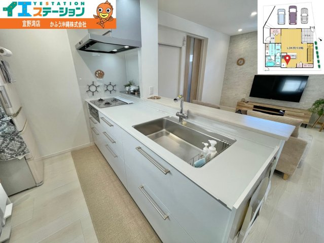 築浅！我如古４丁目　戸建てのキッチン