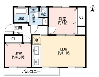 【間取り】 | 柏町住宅　15号棟