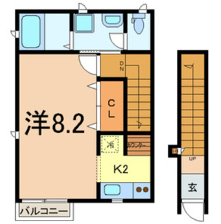 【間取り】 | カルペ　ディエム | 間取りです。