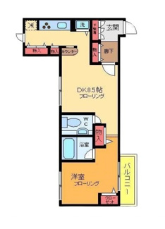【間取り】 | レクノスⅠ | 間取りです。