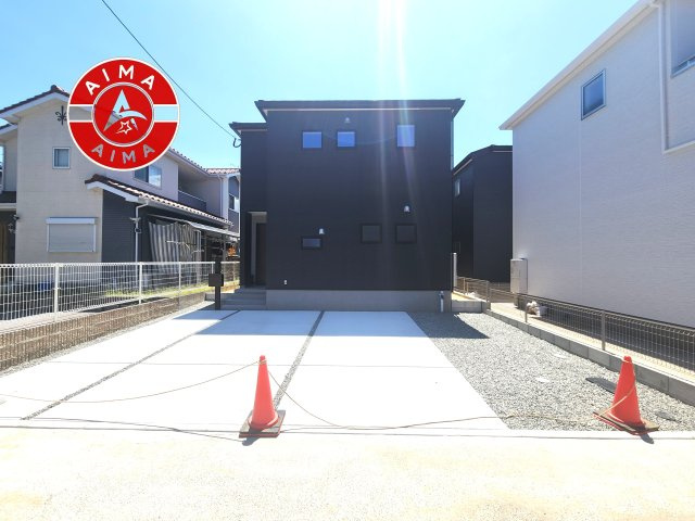 福岡市東区三苫2丁目第2-3棟（1号棟）の外観|デザイン性のある外観です。