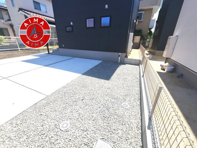 福岡市東区三苫2丁目第2-3棟（1号棟）の外観|お庭で自由な時間を過ごせます。