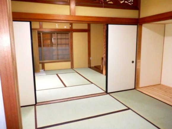 千倉町大川　平家の和室