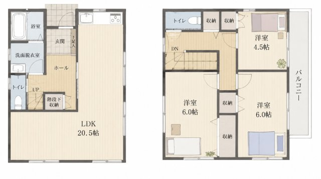【間取り】 | ◆旭区笹野台１丁目　中古戸建◆