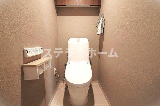 メロディーハイム鶴見パークオアシのトイレ|清潔感のあるトイレです