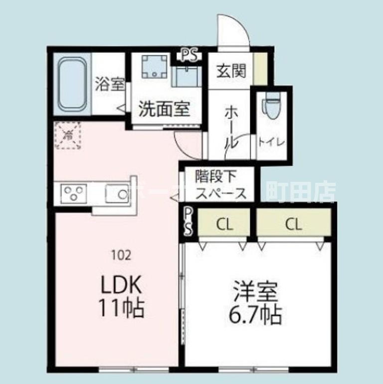 メゾンボヌール1※初期費用分割後払いサービス利用可能物件の間取り
