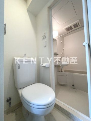 【トイレ】 | シャンテ西六郷 | 落ち着いた色調のトイレです