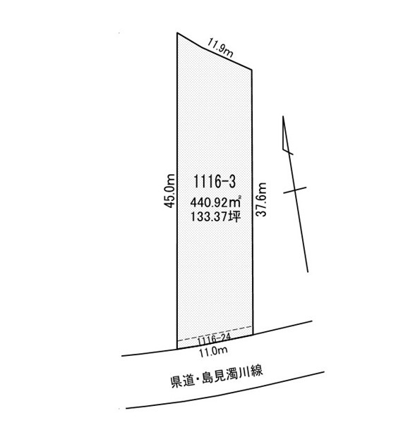 新潟市北区島見町11163　売地の画像