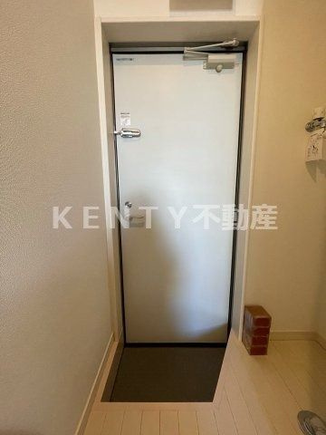 【玄関】 | シャンテ西六郷 | 落ち着いた玄関です