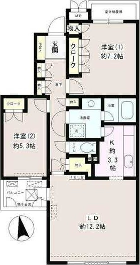 【間取り】 | スクエア高円寺