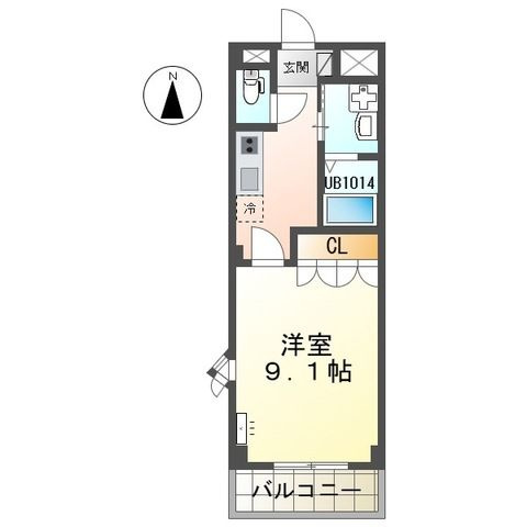K．コオリナの間取り