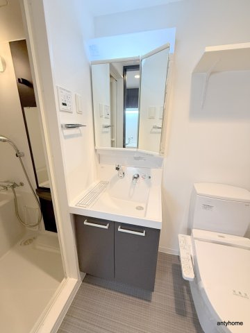エステムコート阿波座プレミアムの洗面所