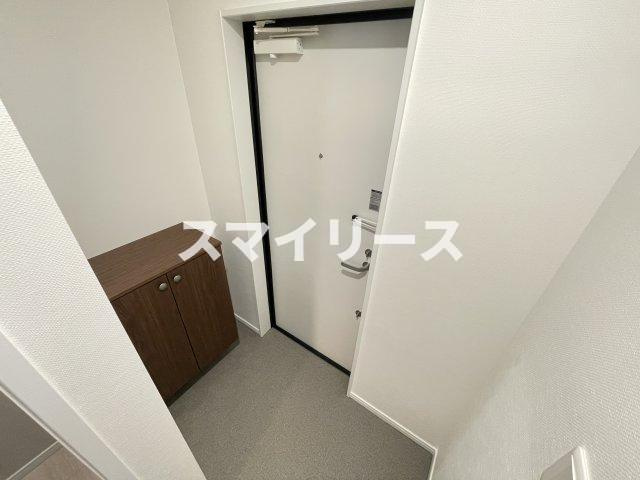HD南柏の玄関