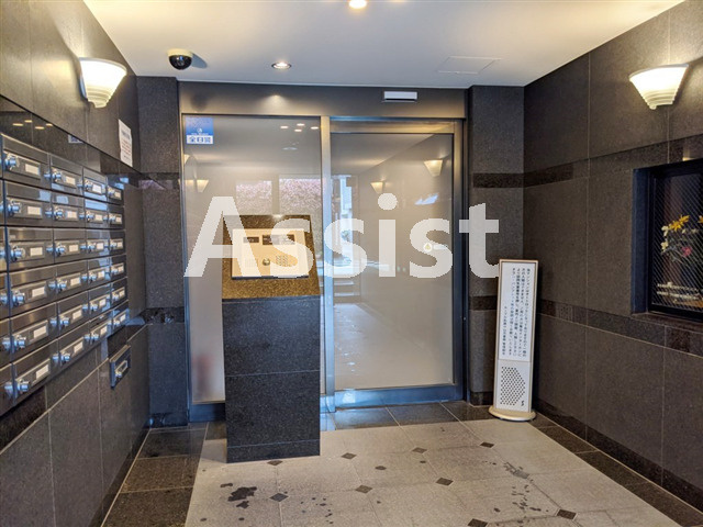 ルーブル武蔵小山弐番館のロビー