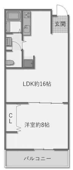 【間取り】 | レインボーハイツ