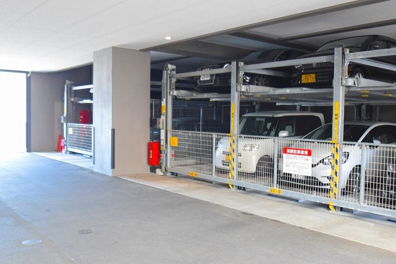 エンクレストベイ天神東Ⅱ　博多小学校区の駐車場|エンクレストベイ天神東Ⅱ